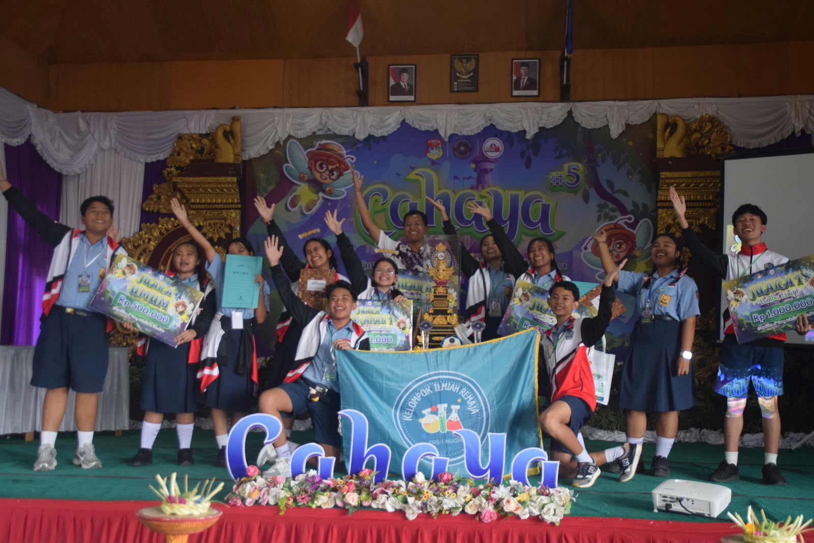 KIR SMP Negeri 1 Seririt Raih Juara Umum Competition of Young Scientist In One Area (CAHAYA) Tahun 2026